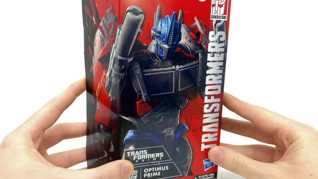 Transformers RED Transformers Prime Optimus Prime In Hand Image  (15 of 32)